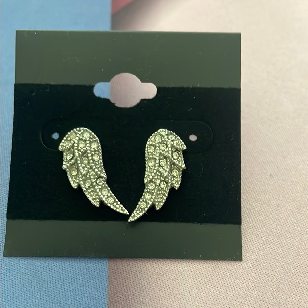 Silver Wing Earrings